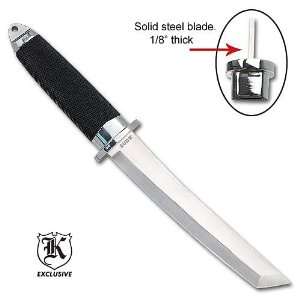  Full Tang Tanto Blade Dagger Knife with Sheath: Sports 