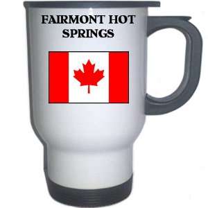  Canada   FAIRMONT HOT SPRINGS White Stainless Steel Mug 