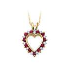   this exquisite pendant features a large heart shaped lab created