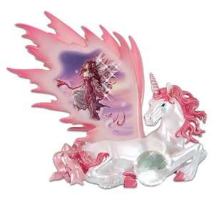  The Unicorn Of Peace By Nene Thomas Figurine With Fairy 