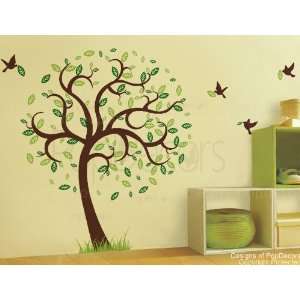  Vinyl sticker wall decal mural playroom nursery: Home & Kitchen