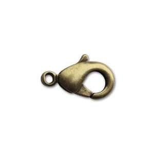  9x5mm Antique Brass Plated Trigger Clasp: Arts, Crafts 