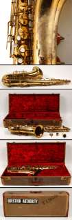 Vintage Hamilton Tenor Sax Saxophone Hard Case  
