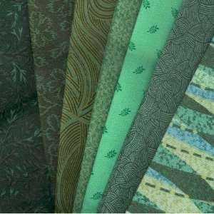  Fat Quarter Packs True Green By The Each Arts, Crafts 