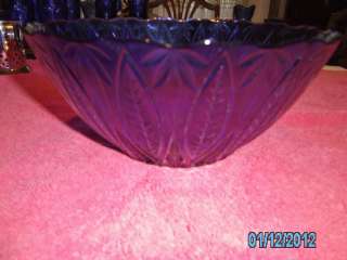 Avon Royal Sapphire Cobalt large Serving Bowl  