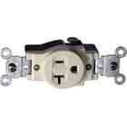 Leviton Mfg 100 05801 0SP GROUNDED DUPLEX WALL OUTLET   BROWN FINISH