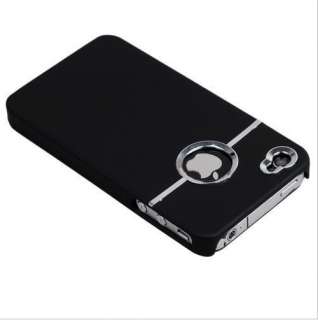   Chrome Cover Case Skin For iPhone 4G 4S GSM AT&T CDMA +GIFT  