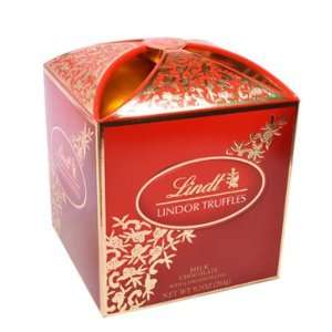 Lindor Red Gift Box of Milk Chocolate Grocery & Gourmet Food