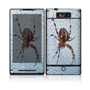  Spider Design Decorative Skin Cover Decal Sticker for Motorola Droid 