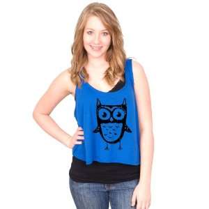  Just Another Owl Bella Boxy Tank 