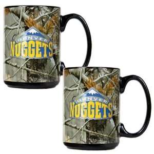  Denver Nuggets Open Field 2pc Ceramic Mug Set Sports 