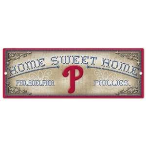   Home Sweet Home Country Stitch Décor Wood Sign: Sports & Outdoors