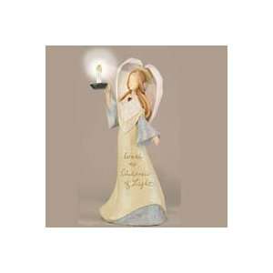  Enesco Foundations by Karen Hahn   Lighted Angel with 