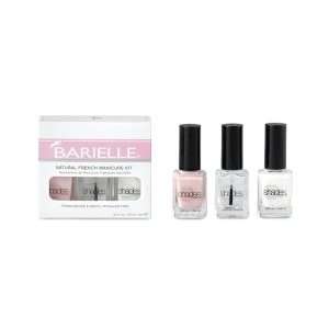  Barielle Natural French Manicure Kit 3 bottles    0.5 fl 
