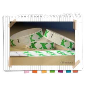   XXXX Pattern Wristbands for Events, Patron Identifi
