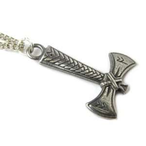 Viking Axe for Pewter Pendant Achievement and Victory