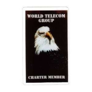 Collectible Phone Card $250./$1000. World Telecom Group (WTG) Charter 