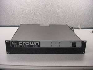 Crown Com Tech CT 210 Amplifier (Channel 1 is BAD)  