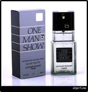 brand jacques bogart fragrance name one man show size 3
