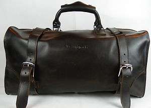 Classic Vagabond Traveller Full Leather Duffle Bag L08  