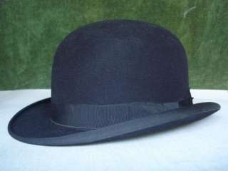 1900s VINT. GERMAN CHARLIE CHAPLIN FELT MAN BOWLER HAT  