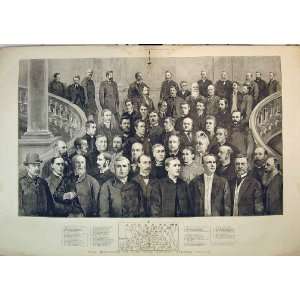   Members London School Board 1891 Lambeth Hackney Men