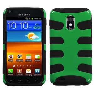   4G D710 Galaxy S2 Sprint Natural Dr Green Fishbone COVER CASE  