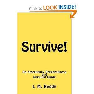   Preparedness and Survival Guide [Paperback] I. M. Reddy Books