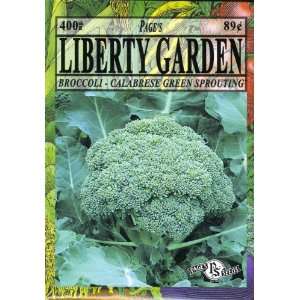  Liberty Garden Broccoli Calabrese Green Sprouting: Patio 