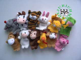 Animals Finger Puppets Baby Story Good Helper 12pcs  
