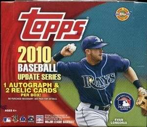 2010 Topps Update Baseball Jumbo 3 Box lot  