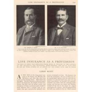 1906 Life Insurance As A Profession Baker Julliard