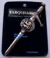 Farquharson Clan Crest Kilt pin Scotland Scottish,  