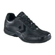 Converse Work Mens Shoes Leather Slip Resistant Oxford Black C1170 