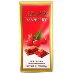 Lindt Milk Chocolate with Raspberry Filling ( 100 G )  