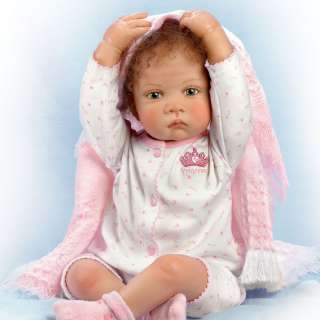 Sweet Princess: Hold That Pose Vinyl Baby Girl Doll  