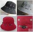 GMI 3562 Satin Weave Rhinestone Womens Bucket Formal Church Hat in 3 