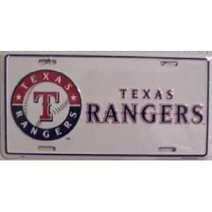  Texas Rangers License Plate Frame MLB: Everything Else