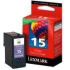 Lexmark Return Program Inkjet Print Cartridge   #15 Color