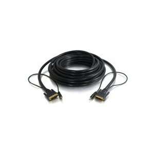  Cables To Go 15ft DVI D+3.5mm CL2 M/M Cable Plating Gold 