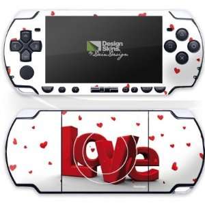    Design Skins for Sony PSP   3D Love Design Folie Electronics