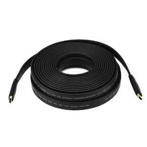 HDMI CL2 Rated(In Wall Installation)FLAT Cable(24AWG)  35ft(Gold 