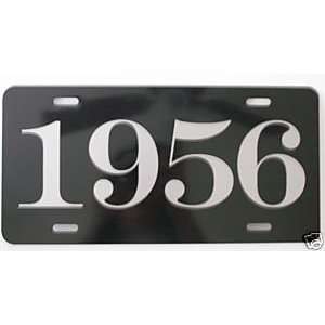1956 YEAR LICENSE PLATE