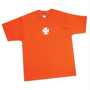 Mens, S/S T Shirt, Iron Cross, Red/White, XXL:  Sports 