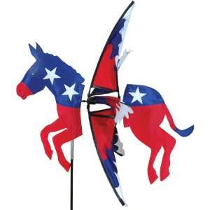   Wind Spinner   Patriotic Democrat Donkey Patio, Lawn & Garden
