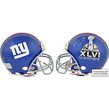 Mounted Memories New York Giants Eli Manning Super Bowl XLVI 