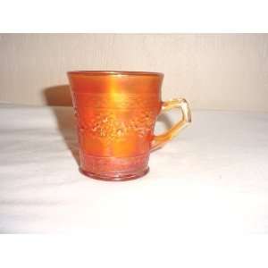   Fenton Orange Tree Marigold Carnival Glass Mug: Everything Else