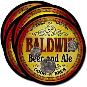 Baldwin, NY Beer & Ale Coasters   4pk