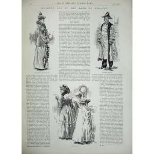  1894 Bank England Stock Holder Men Dignity Porter Lady 