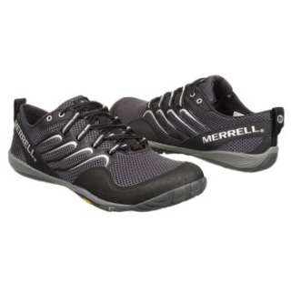 Mens MERRELL Trail Glove Black/Granite Shoes 